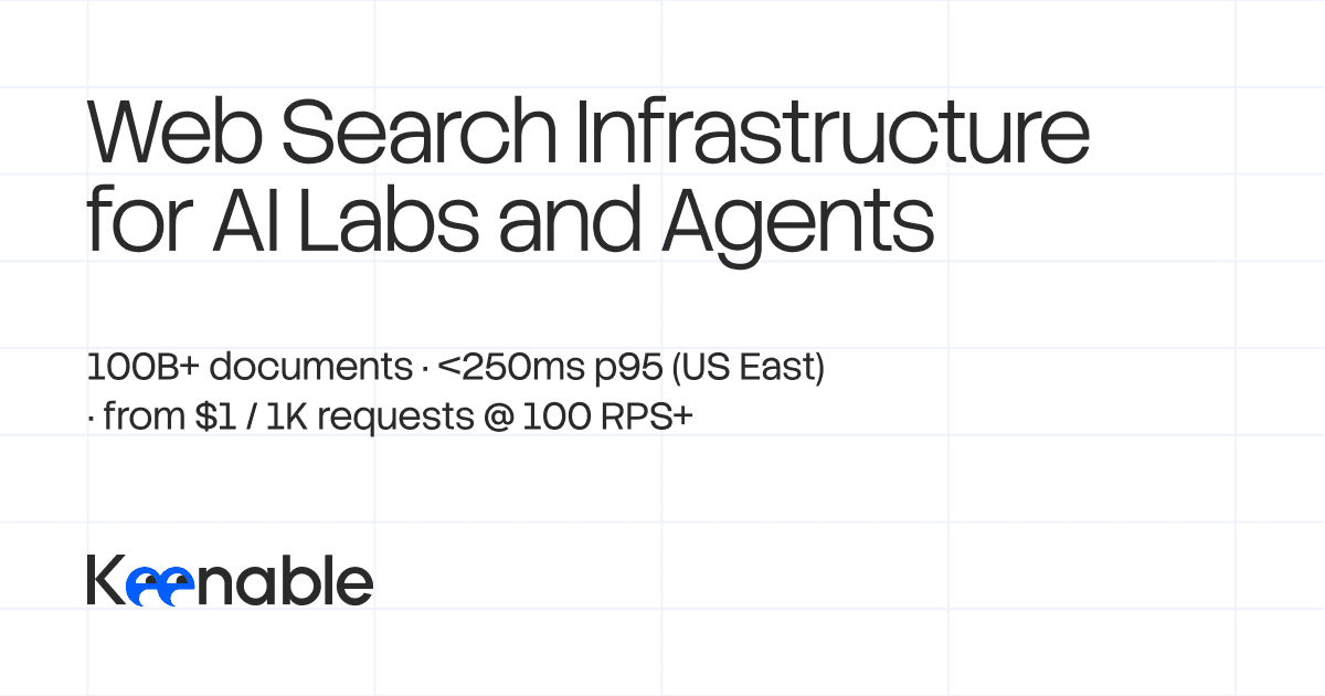 Keenable.ai screenshot