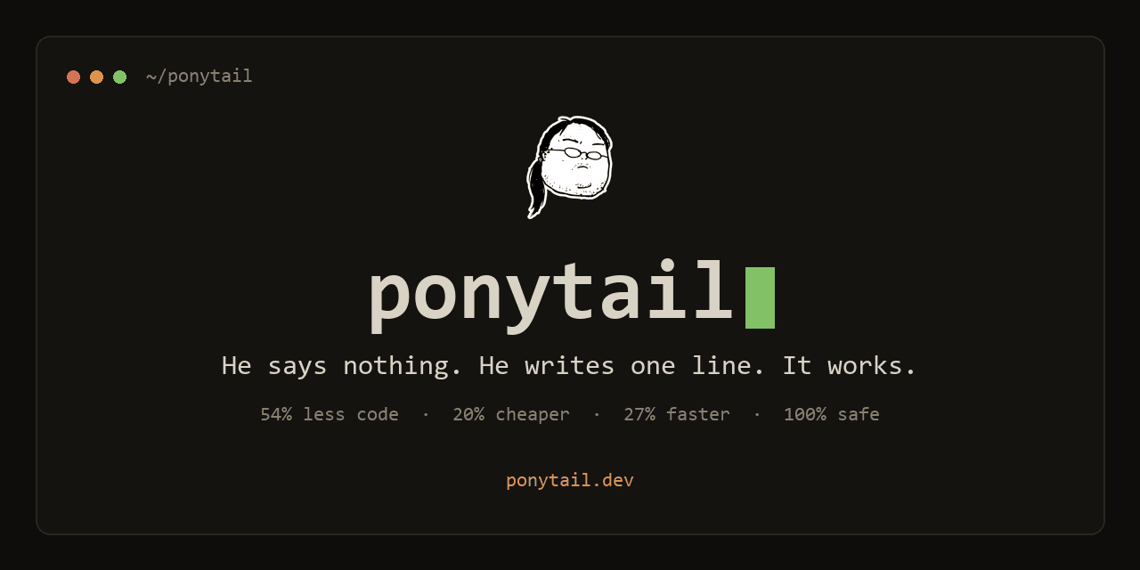 ponytail screenshot