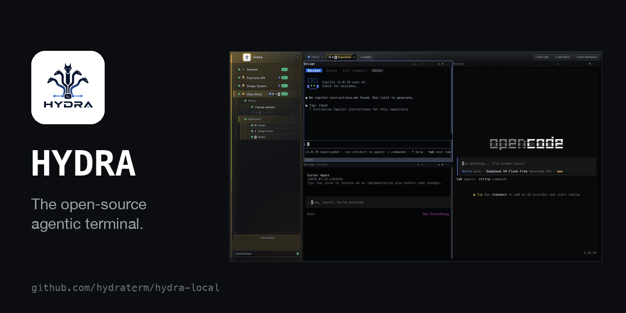 Hydra Local screenshot