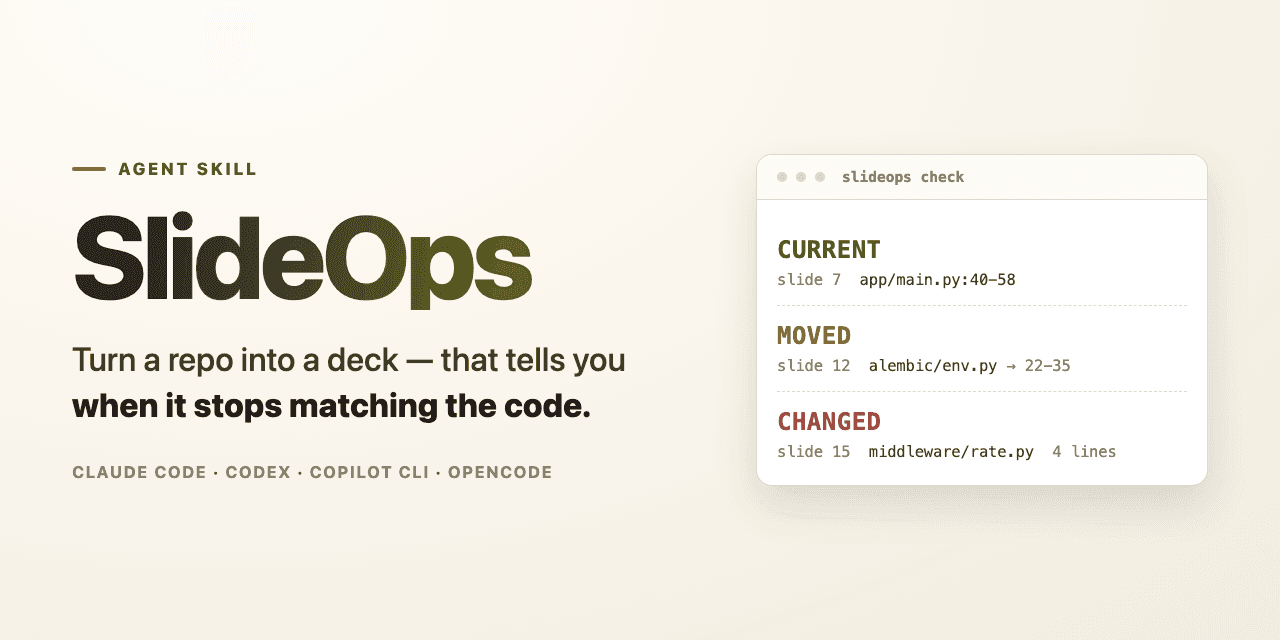 Slideops screenshot