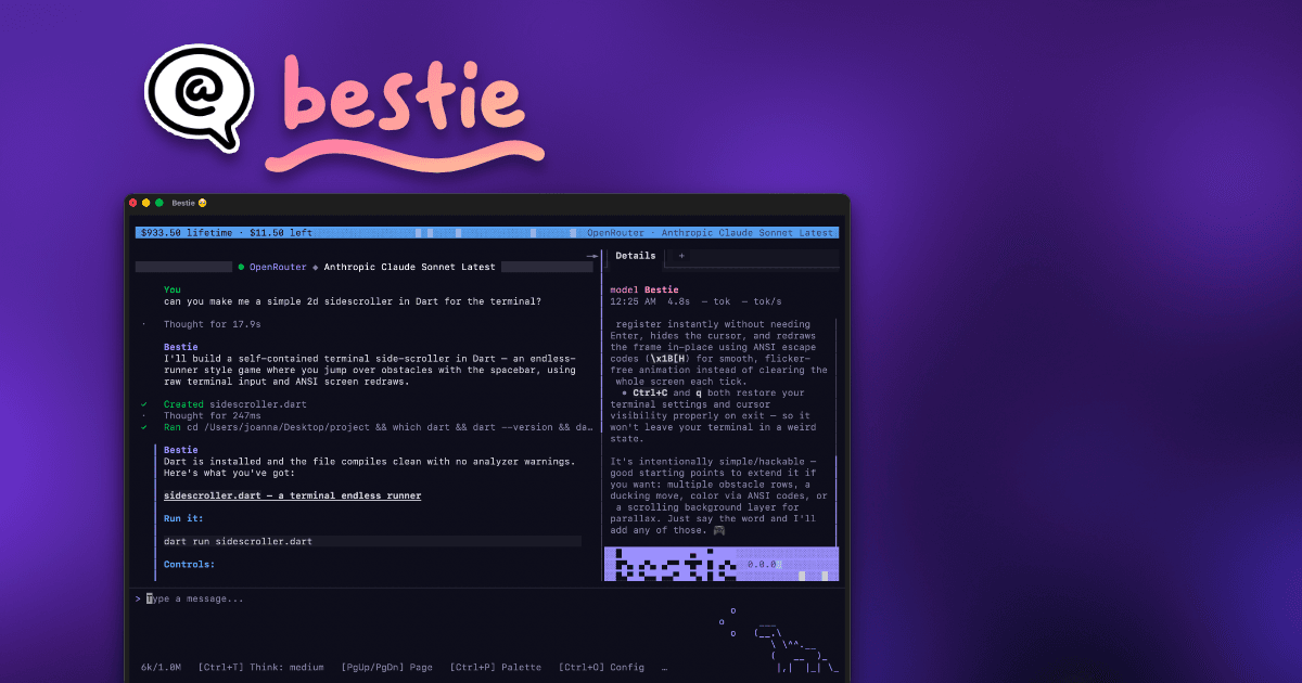 Bestie screenshot