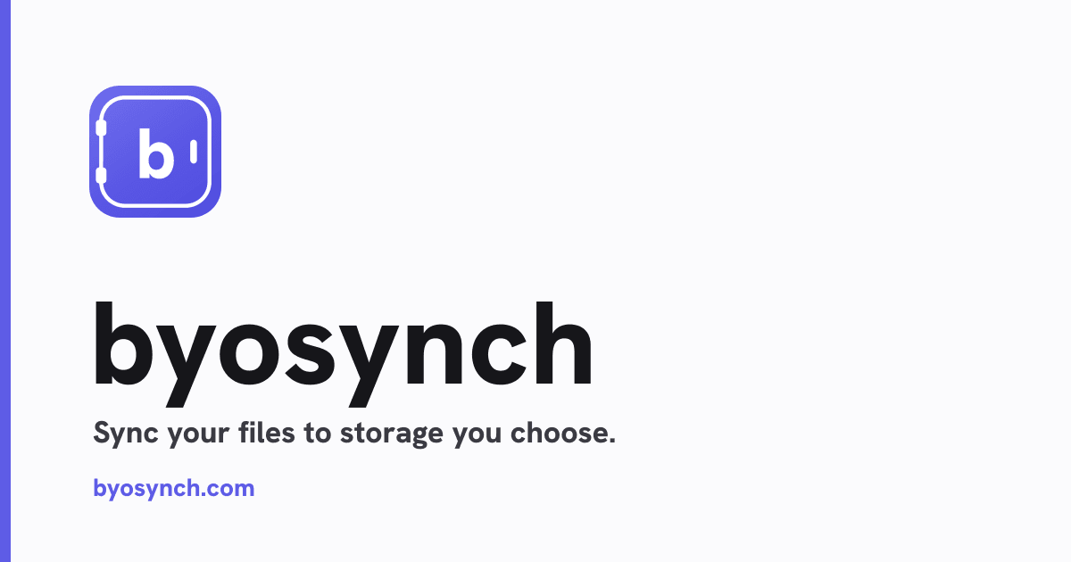 byosynch screenshot