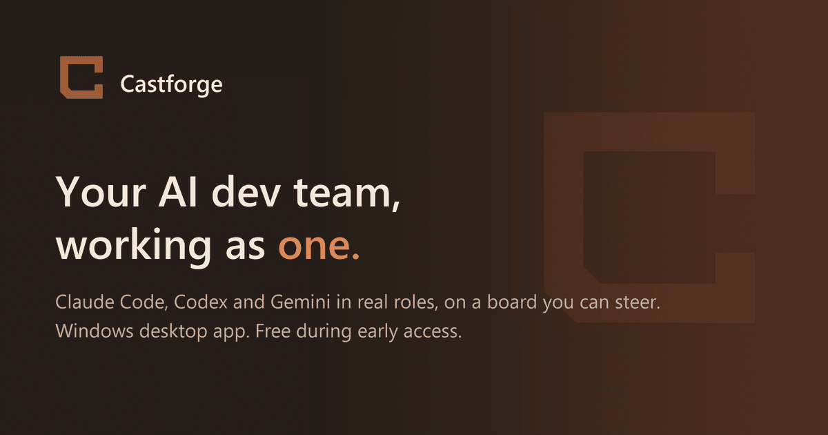 Castforge screenshot