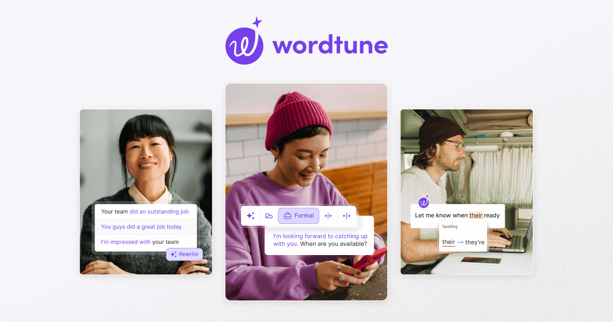 Wordtune screenshot